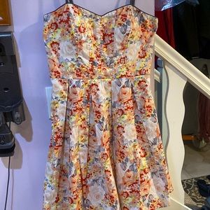 American Rag Cie 1984 Fit and Flare Floral Dress